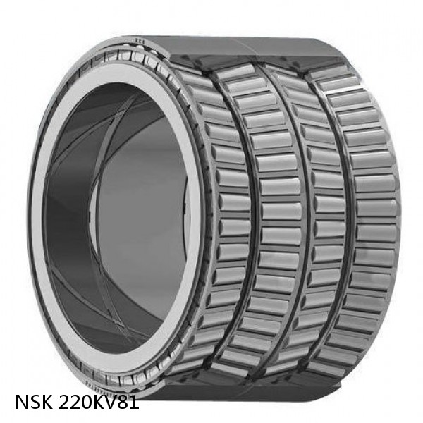 220KV81 NSK Four-Row Tapered Roller Bearing #1 small image